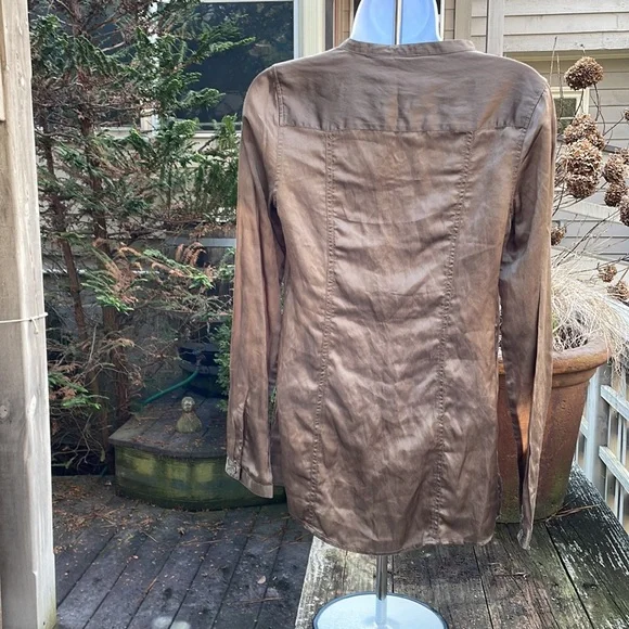 🎉HP🎉✨NWT Eddie Bauer Women’s Longsleeved 💥Silk💥blouse YEAR-ROUND GO-TO - Picture 6 of 11